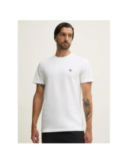 T-shirt regular heavy blanc homme - Calvin Klein Jeans