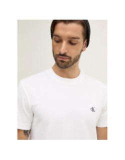 T-shirt regular heavy blanc homme - Calvin Klein Jeans