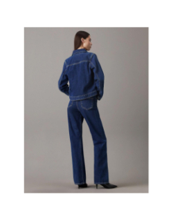 Jean authentic bootcut bleu marine femme - Calvin Klein Jeans