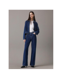 Jean authentic bootcut bleu marine femme - Calvin Klein Jeans