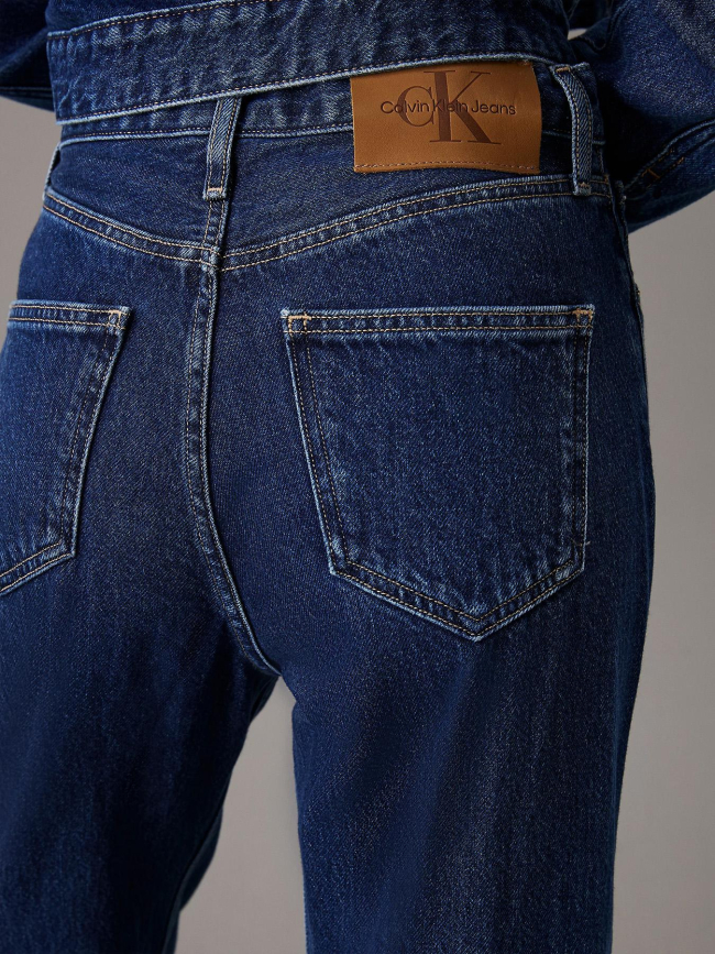 Jean authentic bootcut bleu marine femme - Calvin Klein Jeans