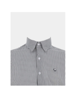 Chemise rayée lareyer bleu marine homme - Benson & Cherry