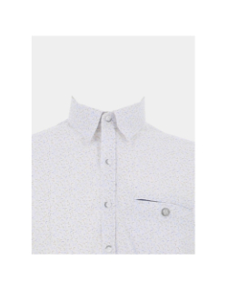 Chemise imprimée lason blanc homme - Benson & Cherry