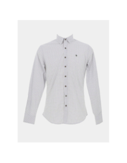 Chemise imprimée loup blanc homme - Benson & Cherry