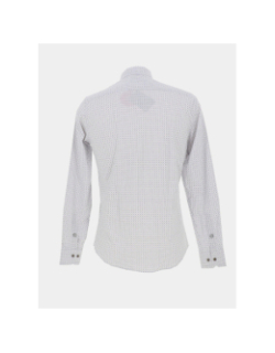 Chemise imprimée loup blanc homme - Benson & Cherry