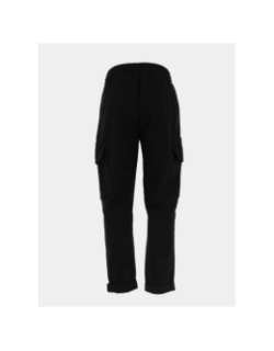 Pantalon cargo fluide noir femme - Teddy Smith