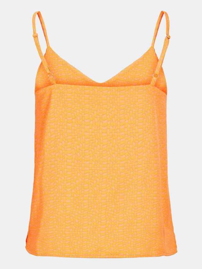 Débardeur effet satin jxmalia orange femme - JJXX