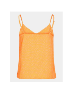 Débardeur effet satin jxmalia orange femme - JJXX