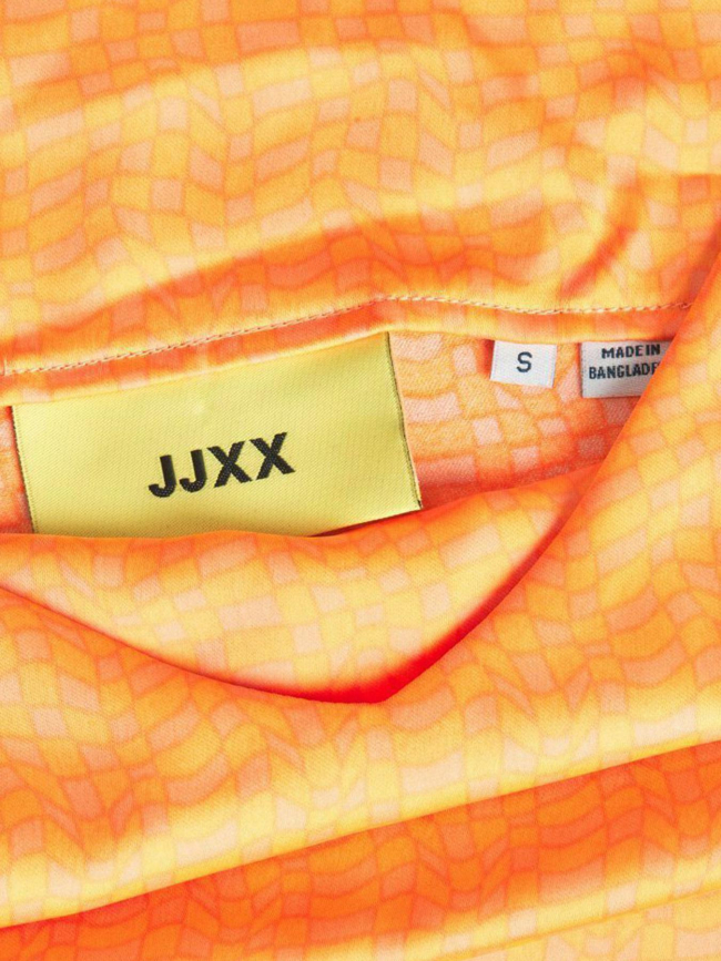Débardeur effet satin jxmalia orange femme - JJXX