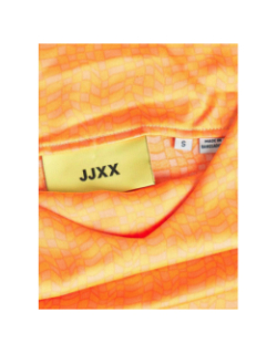 Débardeur effet satin jxmalia orange femme - JJXX