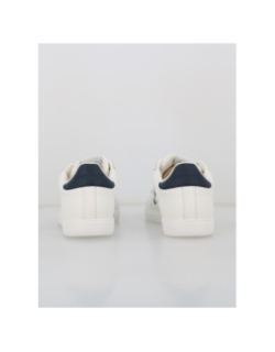 Baskets courtset 2 blanc bleu marine homme - Le Coq Sportif