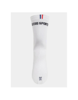 Pack 2 paire de chaussettes courtes blanc adultes - Le Coq Sportif