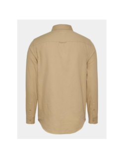 Chemise en flanelle regular beige homme - Tommy Jeans