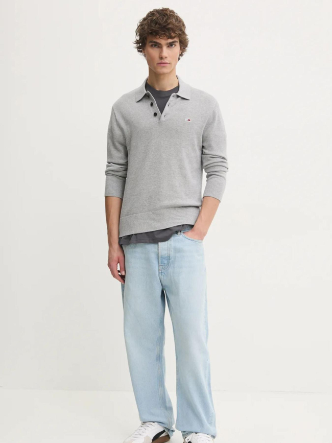 T-shirt relax novelty gris homme - Tommy Jeans