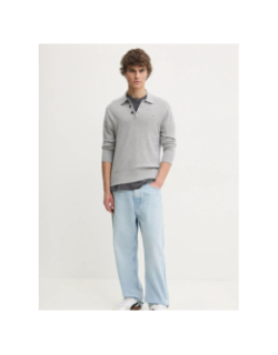 T-shirt relax novelty gris homme - Tommy Jeans