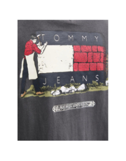 T-shirt relax novelty gris homme - Tommy Jeans