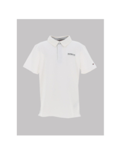 Polo uni ithaca blanc garçon - Tommy Hilfiger