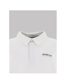 Polo uni ithaca blanc garçon - Tommy Hilfiger