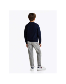 Pull monotype regular bleu marine enfant - Tommy Hilfiger