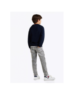Sweatshirt monotype logo bleu marine enfant - Tommy Hilfiger