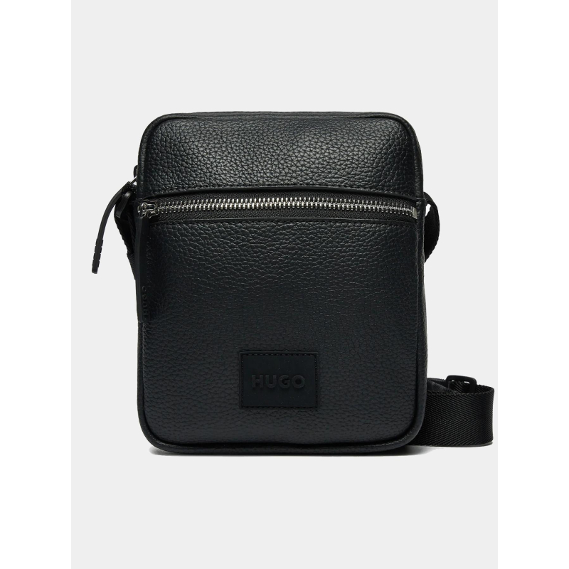 Sacoche aspect cuir ethon 2.0 noir homme - Hugo