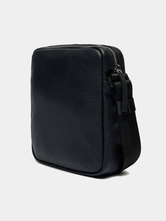 Sacoche aspect cuir ethon 2.0 noir homme - Hugo