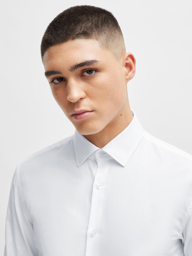 Chemise slim fit koey blanc homme - Hugo
