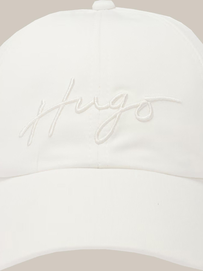 Casquette ally-j logo blanc femme - Hugo