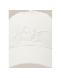 Casquette ally-j logo blanc femme - Hugo