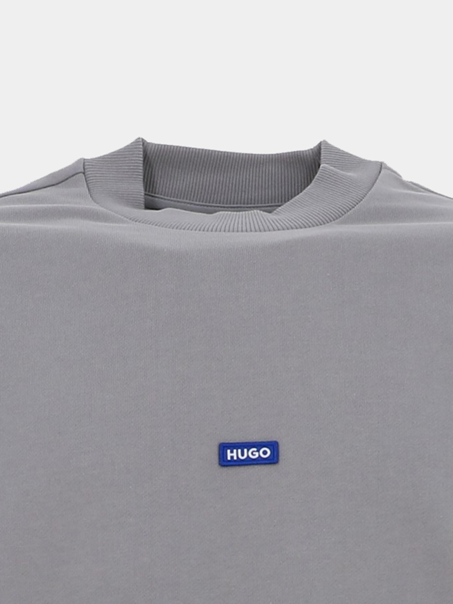 Sweatshirt nedro gris homme - Hugo