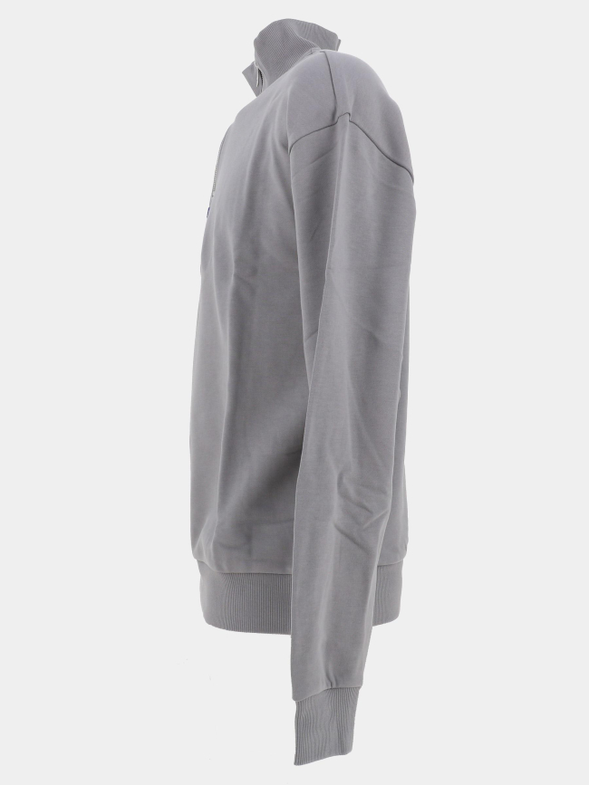 Sweat col zippé neeler gris homme - Hugo