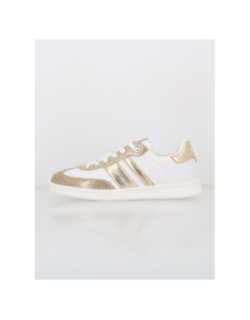 Baskets zapato sra blanc doré pailleté femme - Teddy Smith