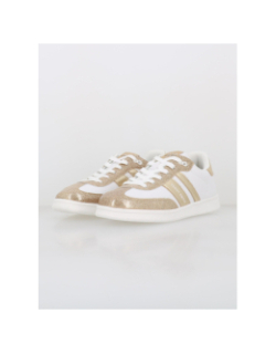 Baskets zapato sra blanc doré pailleté femme - Teddy Smith