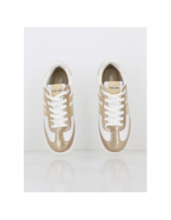 Baskets zapato sra blanc doré pailleté femme - Teddy Smith