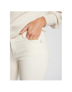 Jean skinny petra ivoire femme - Morgan