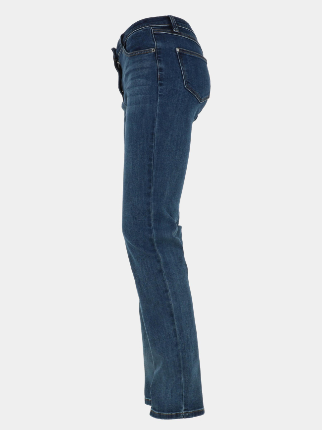 Jean droit stone bleu femme - Morgan