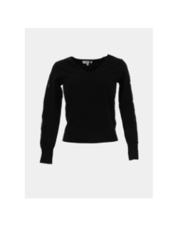 Pull col v mielo noir femme - Morgan