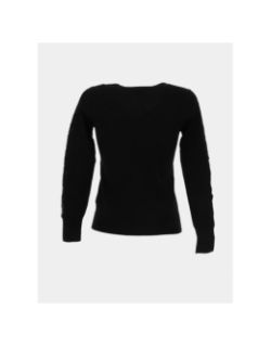 Pull col v mielo noir femme - Morgan