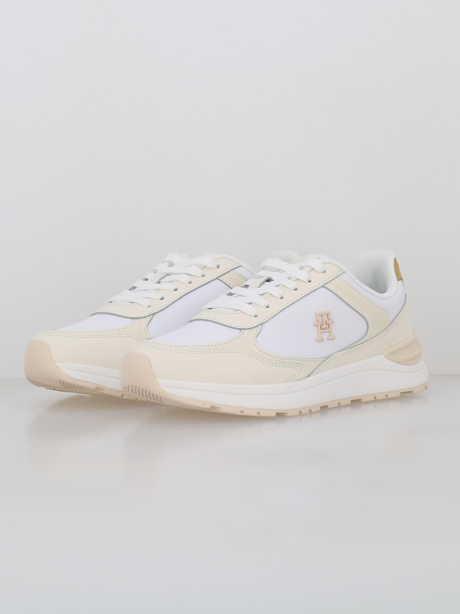 Baskets casual fashion runne blanc ivoire femme - Tommy Hilfiger