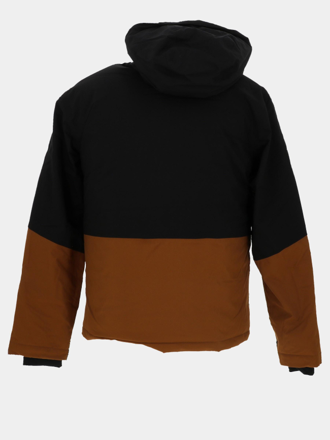 Veste de ski alpine marron noir homme - Jack & Jones