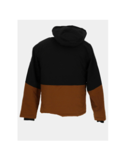 Veste de ski alpine marron noir homme - Jack & Jones
