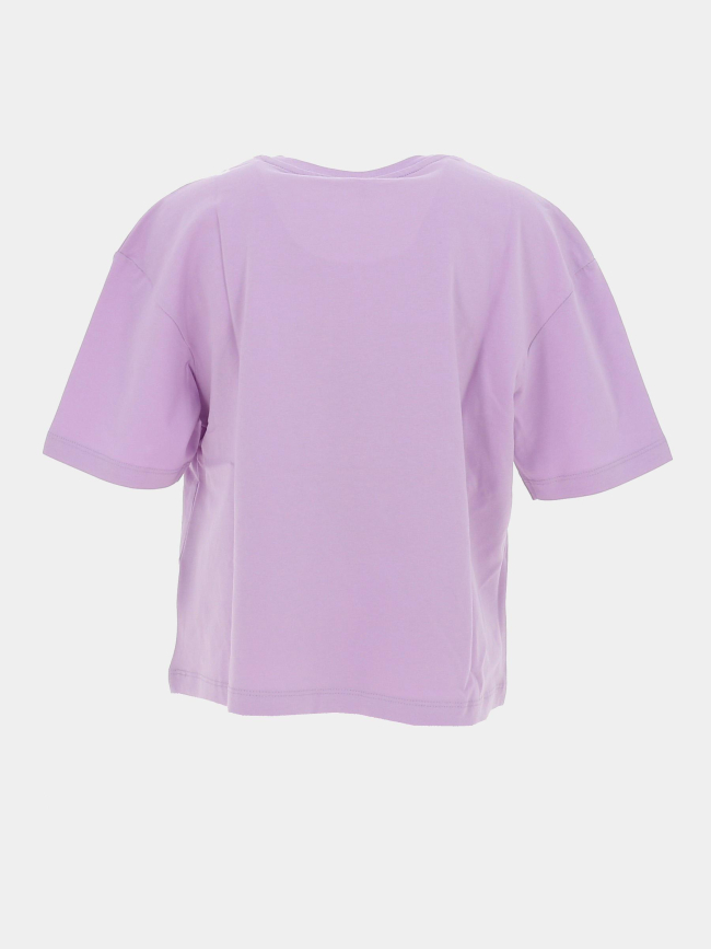 T-shirt série mercredi dyp relax violet fille - Name It