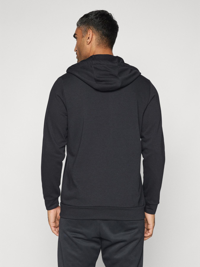 Sweat zippé à capuche dri fit noir homme - Nike