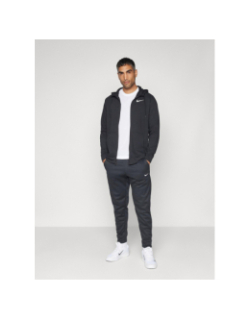 Sweat zippé à capuche dri fit noir homme - Nike