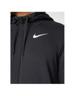 Sweat zippé à capuche dri fit noir homme - Nike