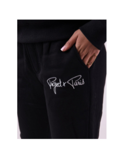 Pantalon jogging logo brodé noir homme - Project x Paris