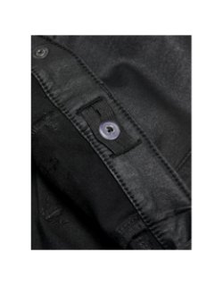 Pantalon skinny enduit kogroyal noir fille - Only