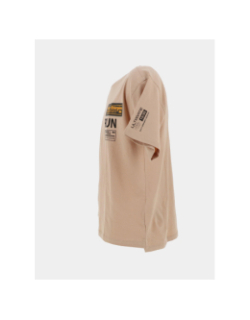 T-shirt loose lauven beige garçon - Name It
