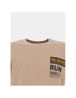 T-shirt loose lauven beige garçon - Name It