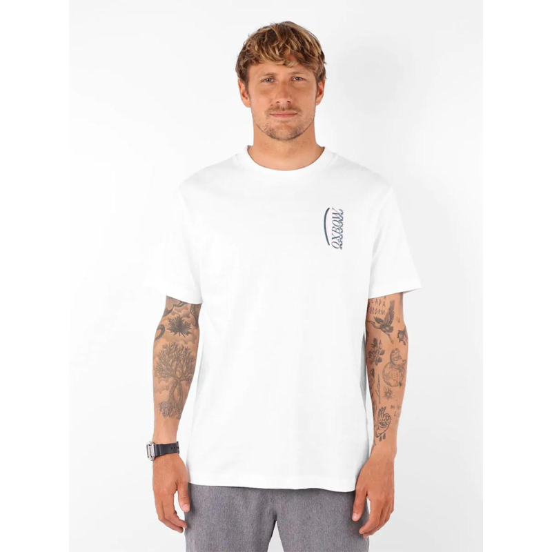 T-shirt à manches courtes oldschool blanc homme - Oxbow